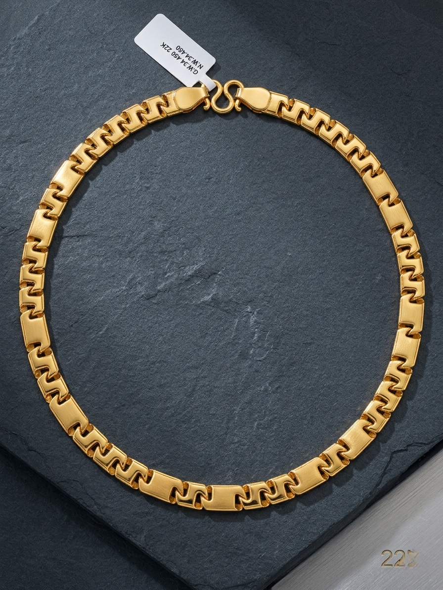Gold bracelet for mens