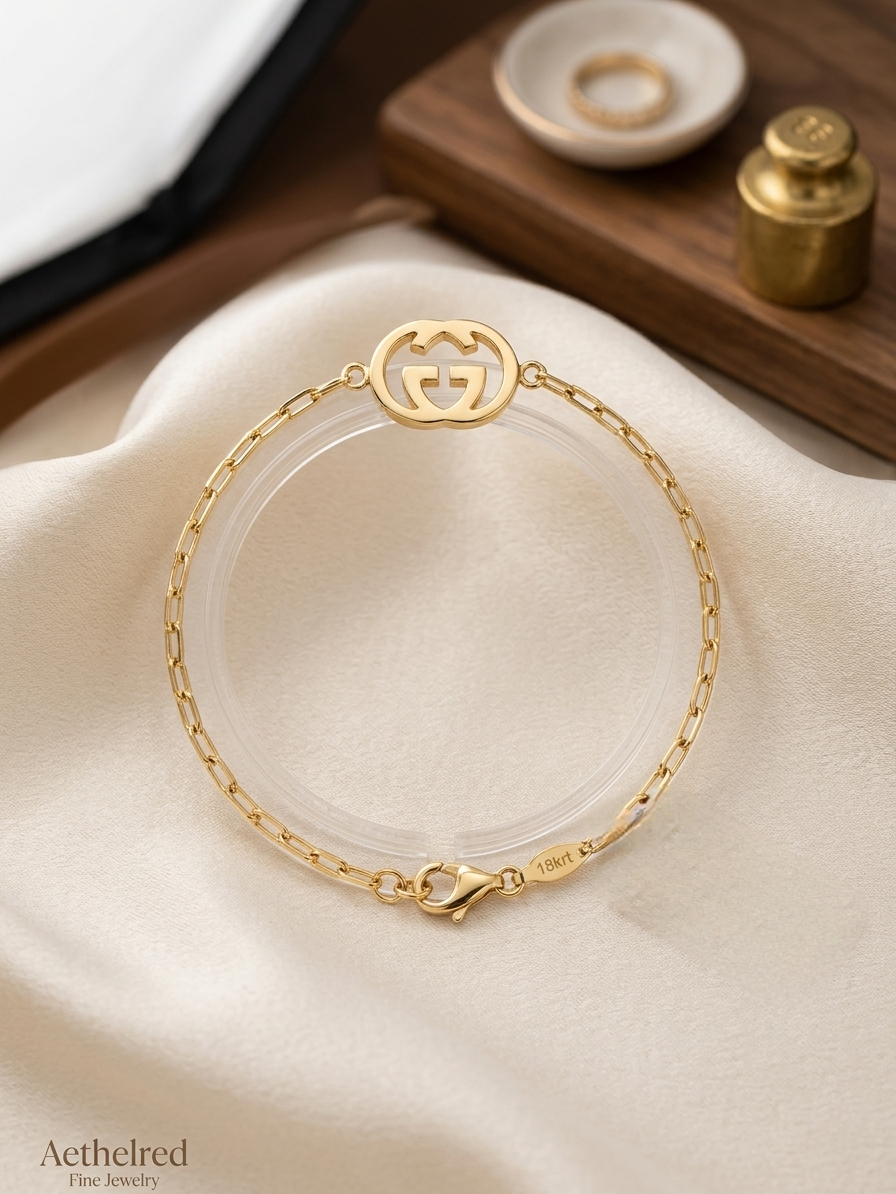 Gold bracelet for ladies