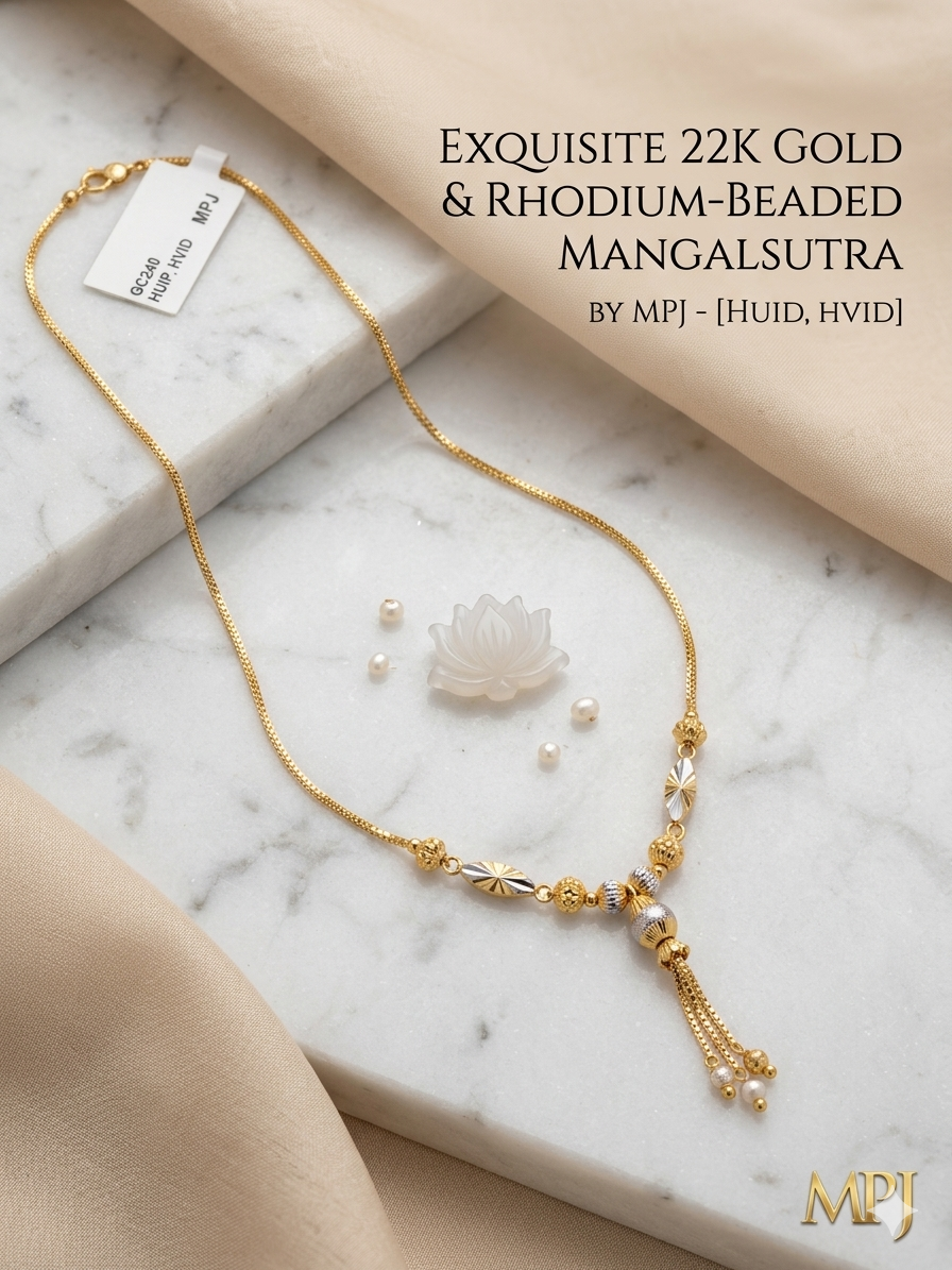 Gold necklace for ladies