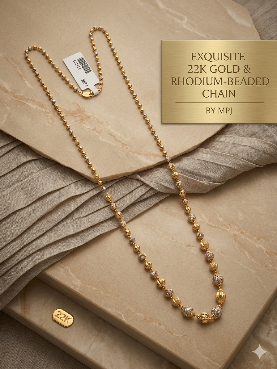 Gold necklace for ladies