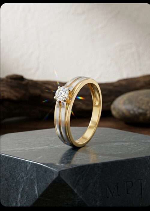 DIAMOND MENS RING