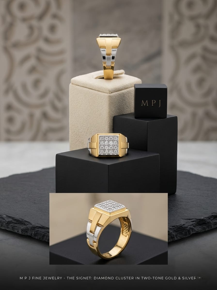 DIAMOND MENS RING