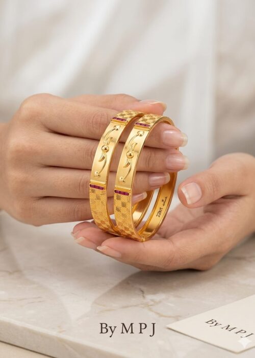 GOLD BANGLES