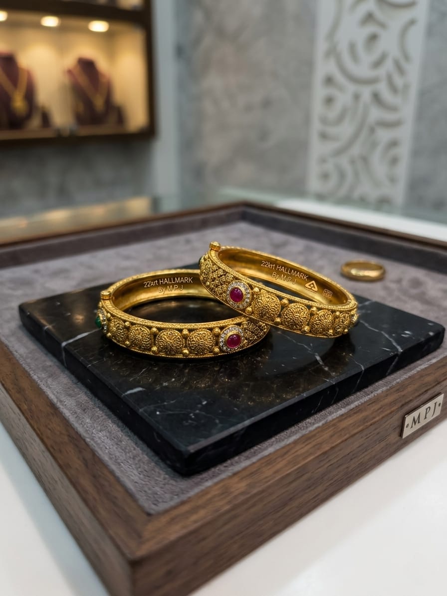 GOLD BANGLES