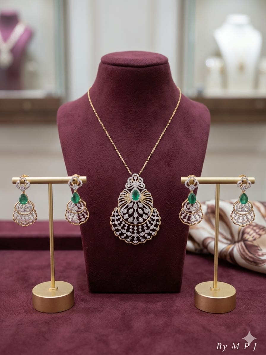 DIAMOND PENDANT SET