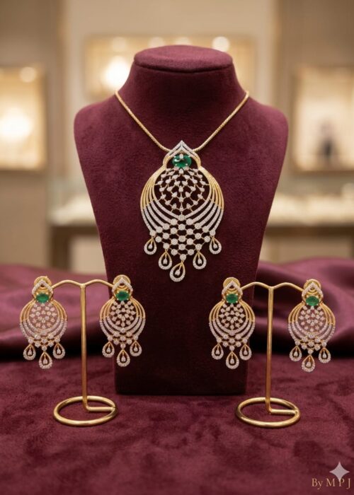 DIAMOND PENDANT SET