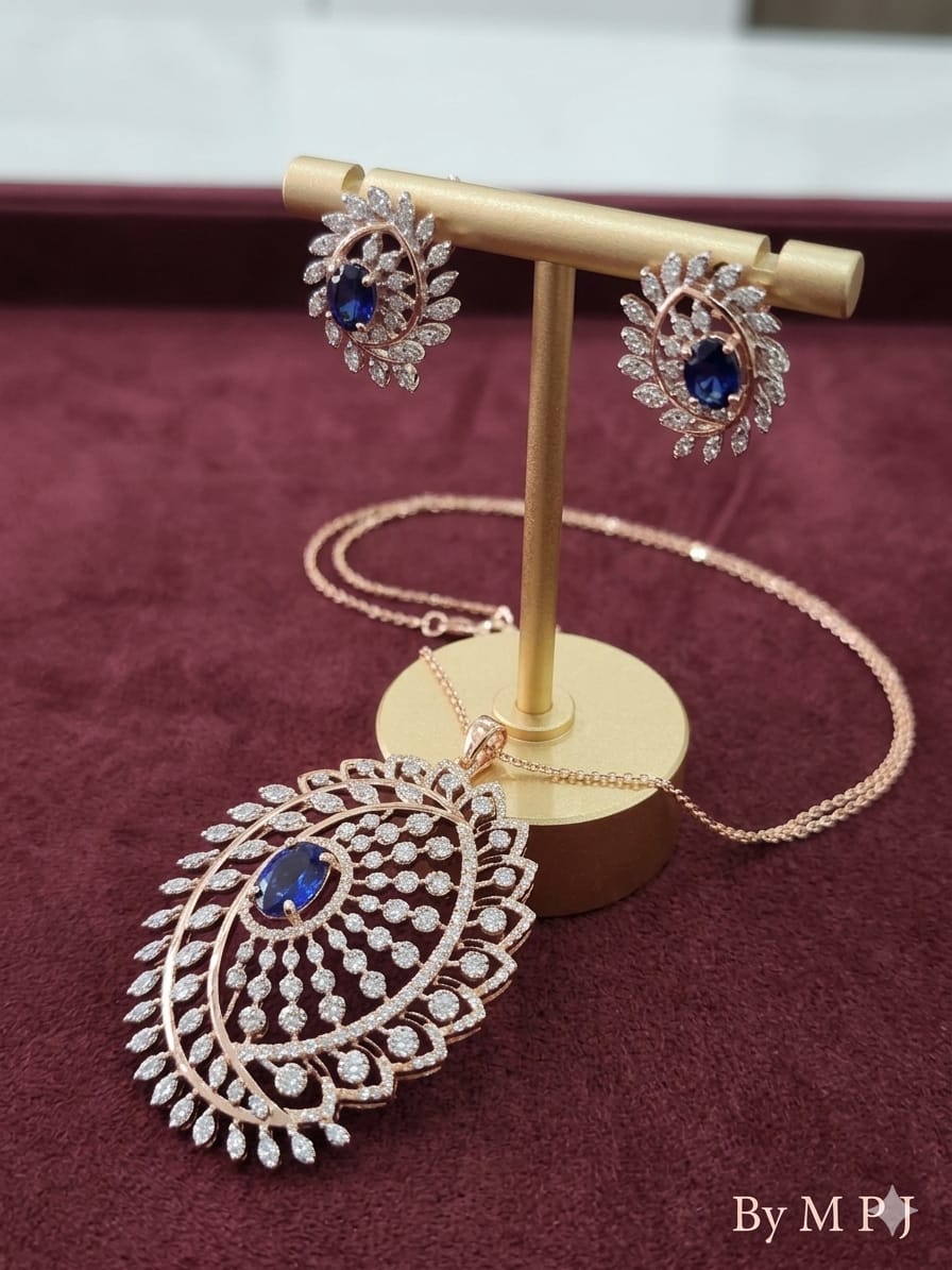 DIAMOND PENDANT SET