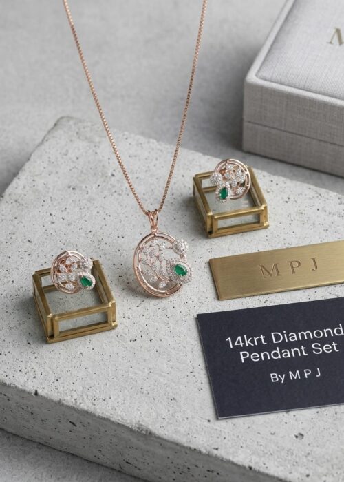 DIAMOND PENDANT SET