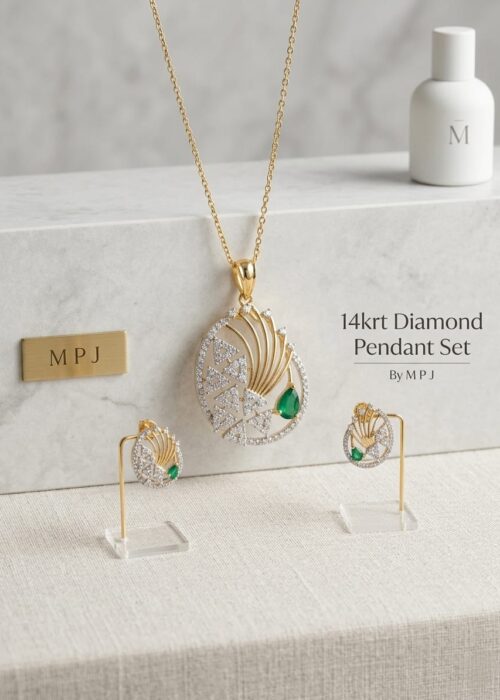 DIAMOND PENDANT SET