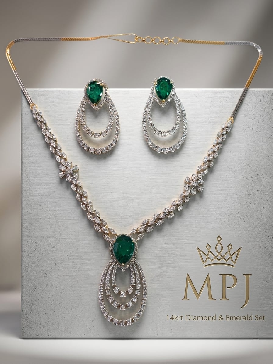 DIAMOND NECKLACE SET