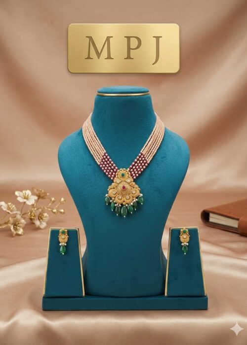 GOLD PENDANT SET